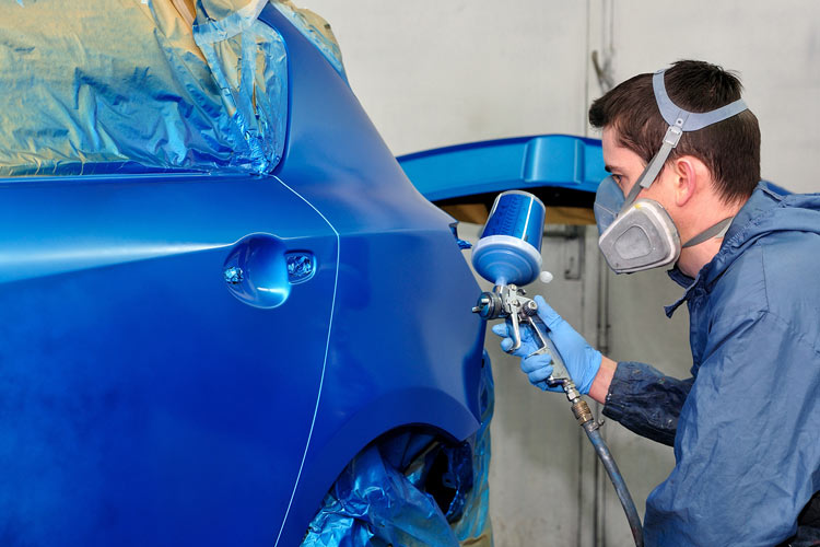 Autoinstandsetzung Spotlackierung